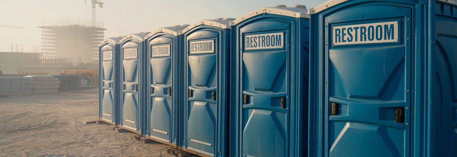 Construction Porta Potty Rental in Phoneix